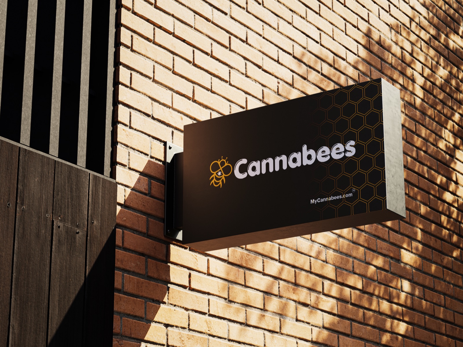 Cannabees storefront signage
